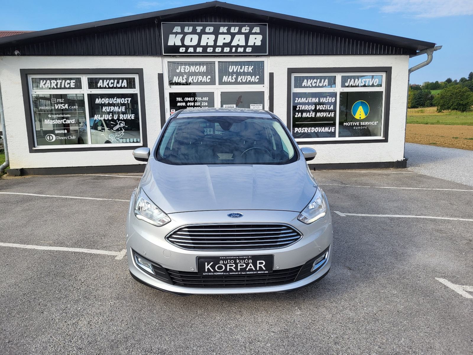Ford Grand C-Max 1.5 TDCi TITANIUM, 7 SJEDALA, 178.000km, BRZI KREDIT, fotografija 2
