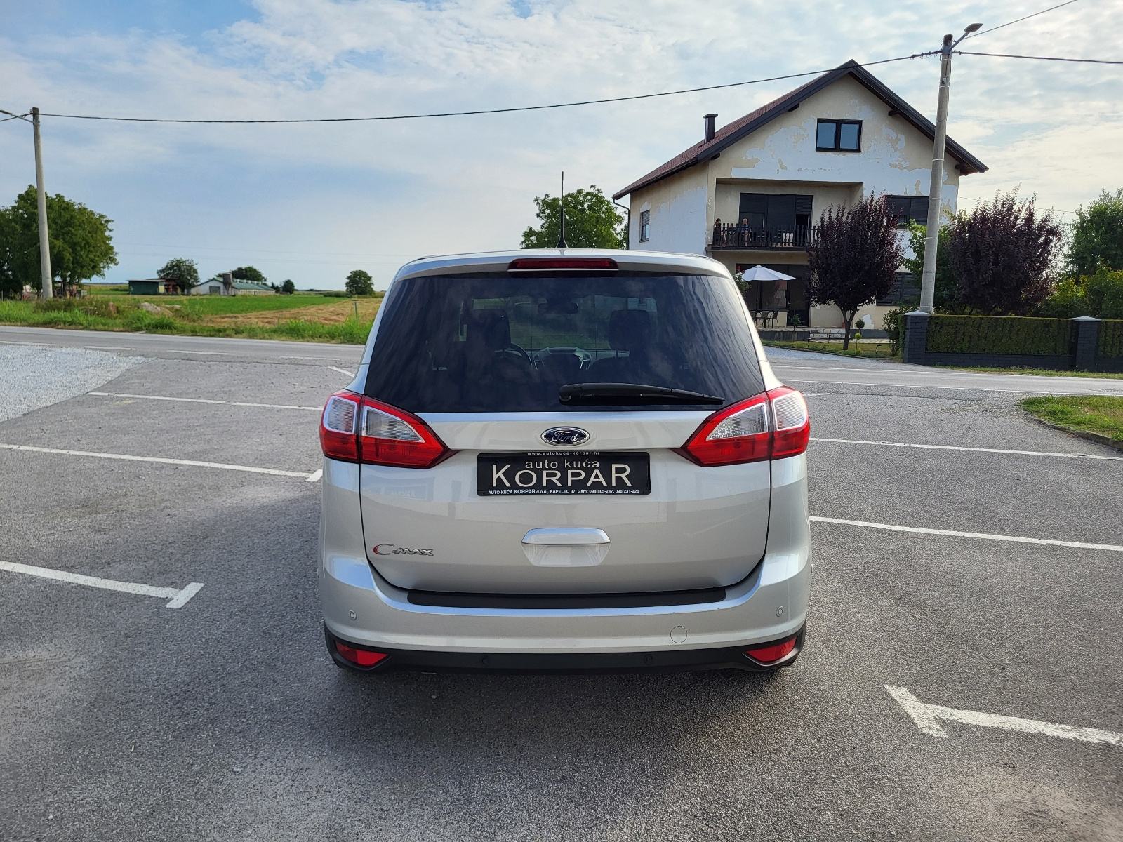 Ford Grand C-Max 1.5 TDCi TITANIUM, 7 SJEDALA, 178.000km, BRZI KREDIT, fotografija 6