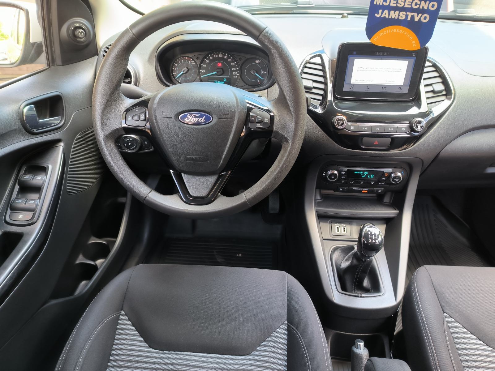 Ford Ka+ 1.2 BLACK EDITION, SERVISNA, JAMSTVO, REG. 1 GODINU, fotografija 12