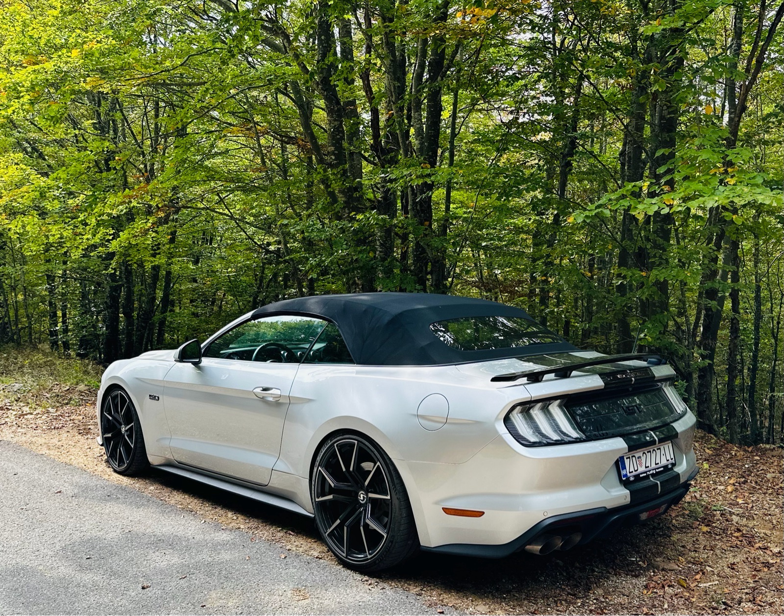 Ford Mustang GT 5.0 V8 Cabrio-Rucni mjenjac-2018/FULL\zamjena, fotografija 2