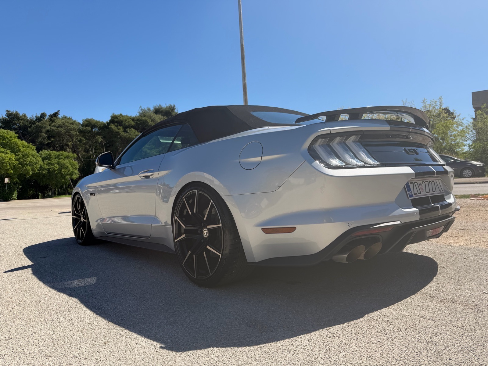 Ford Mustang GT 5.0 V8 Cabrio-Rucni mjenjac-2018/FULL\zamjena, fotografija 4