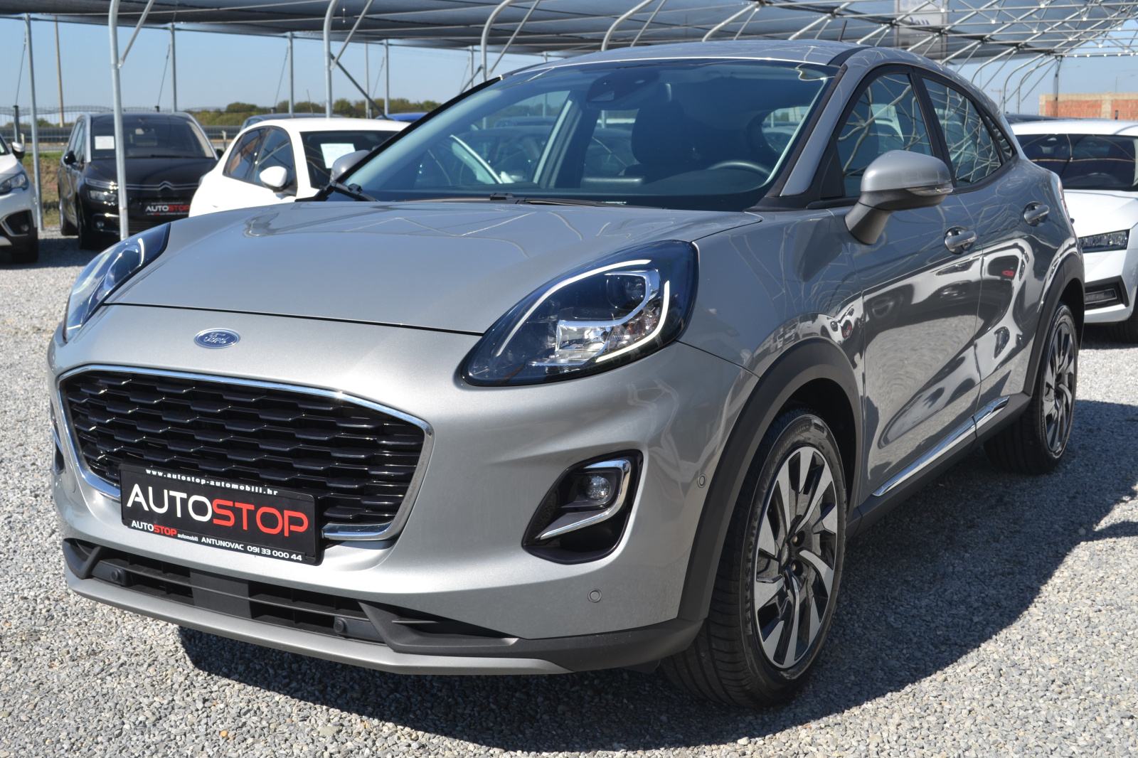 Ford Puma 1,0 TITANIUM hybrid ** rata 190€ ** BEZ UČEŠĆA ** servisna, fotografija 1