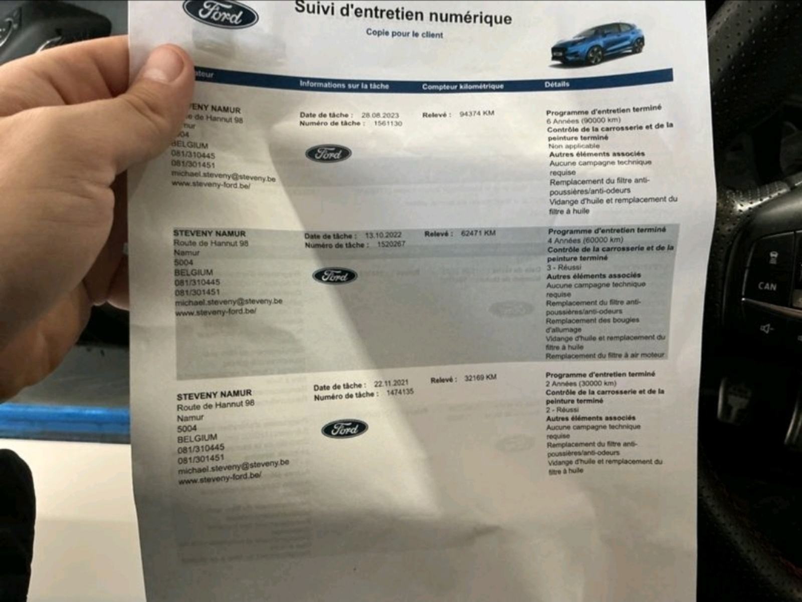 Ford Puma 1,0 EcoBoost.ST LINE-Hybrid, fotografija 9