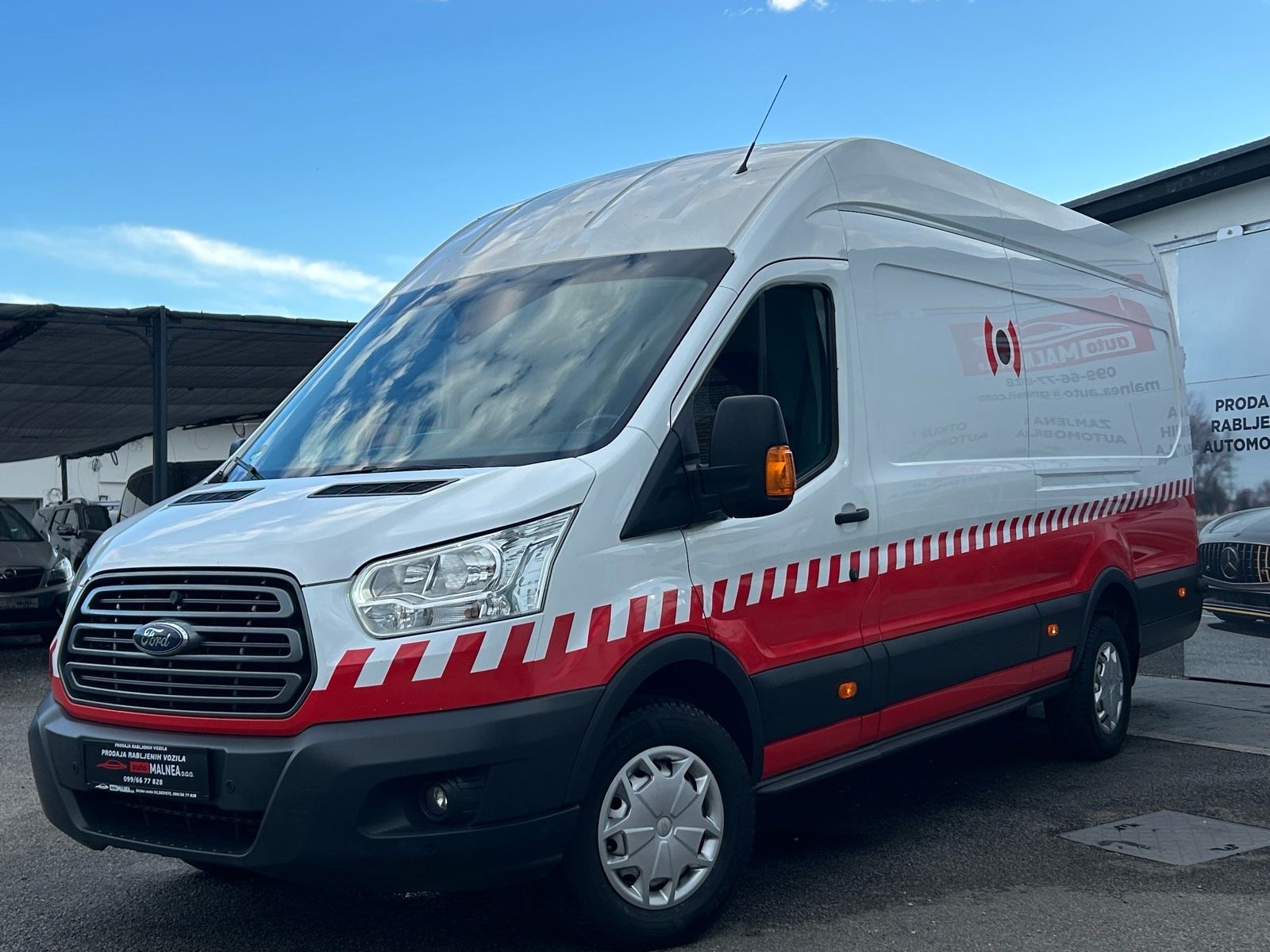 Ford Transit 2,0 TDCi 96KW.2018G.NOVI MODEL TOP STANJE BOGATA OPREMA, fotografija 2