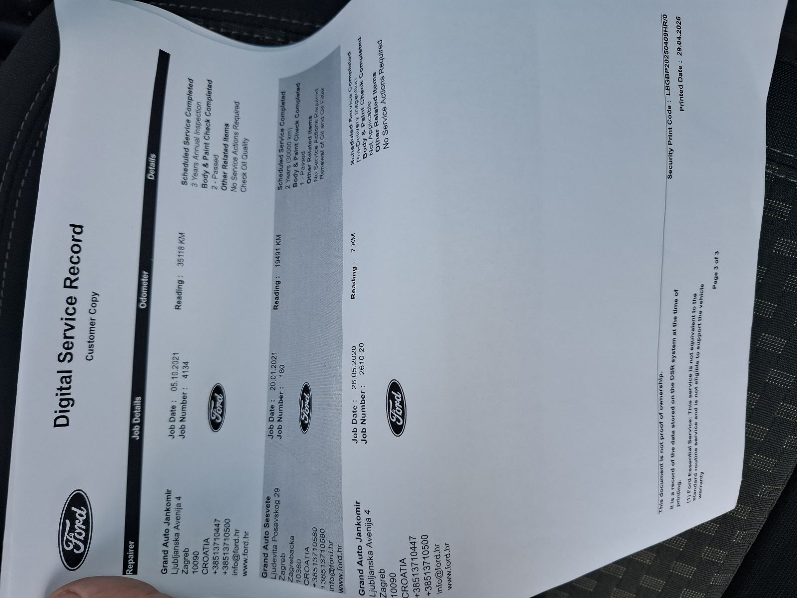 Ford Transit Connect 1,5 TDCi N1 SA 5 SJEDALA-KLIMA-HR AUTO-SERVISNA, fotografija 18