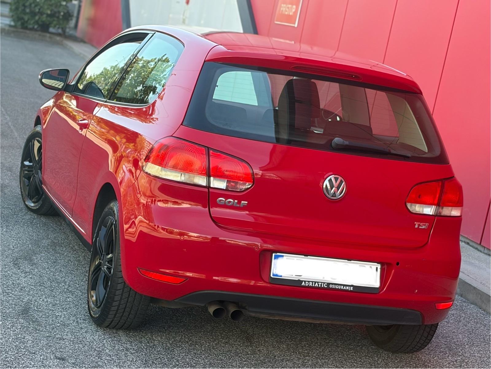 GOLF 6 1,4 TSI TURBO 130 KS CRVENA METALIK BOJA KAO NOV!!!, fotografija 4