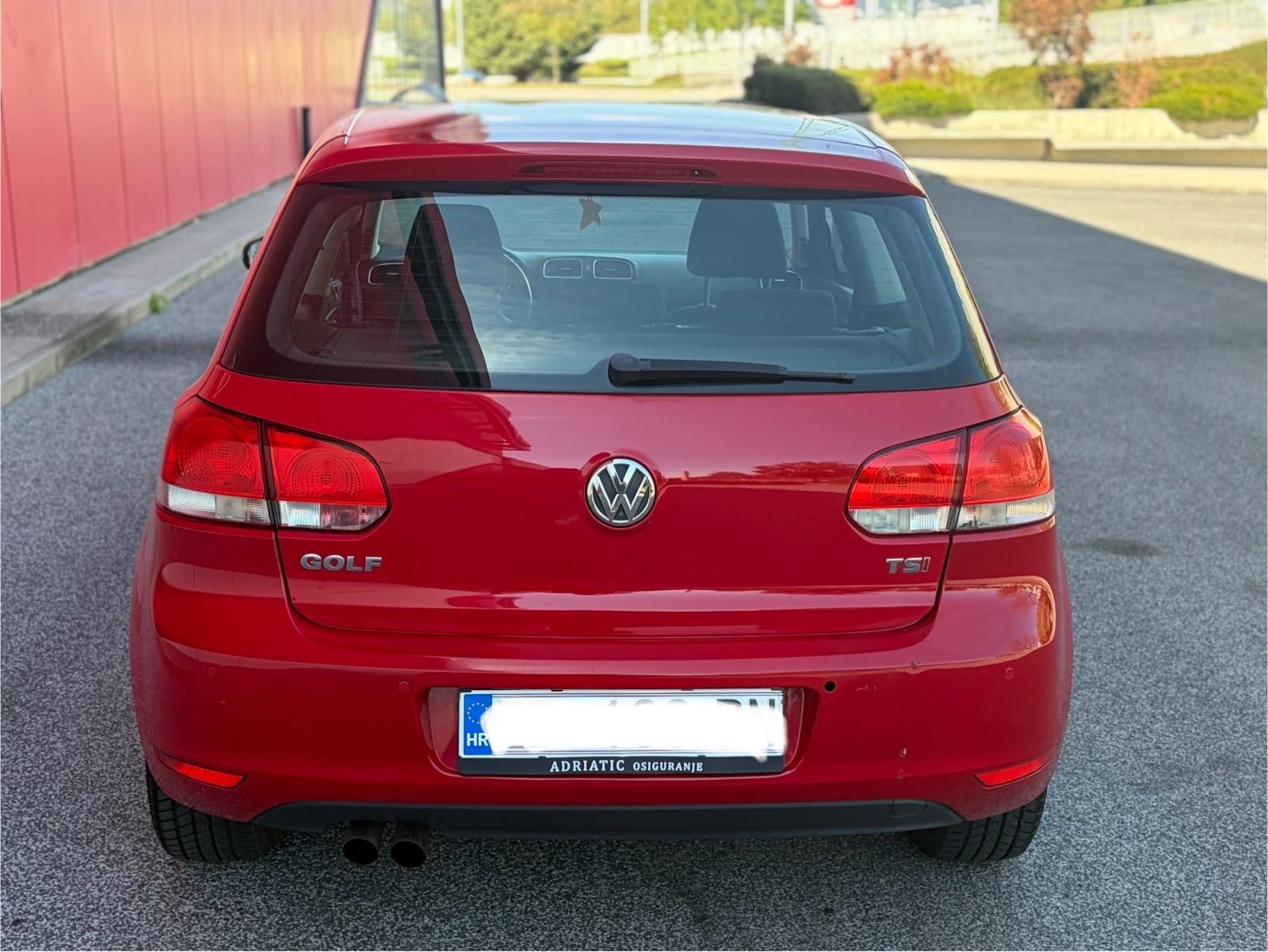 GOLF 6 1,4 TSI TURBO 130 KS CRVENA METALIK BOJA KAO NOV!!!, fotografija 7