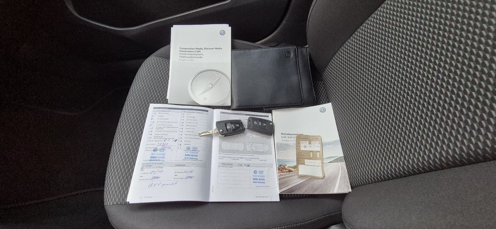 Golf 7.5 1.6 tdi servisna 99 tkm navi aut klima pdc alu, fotografija 20