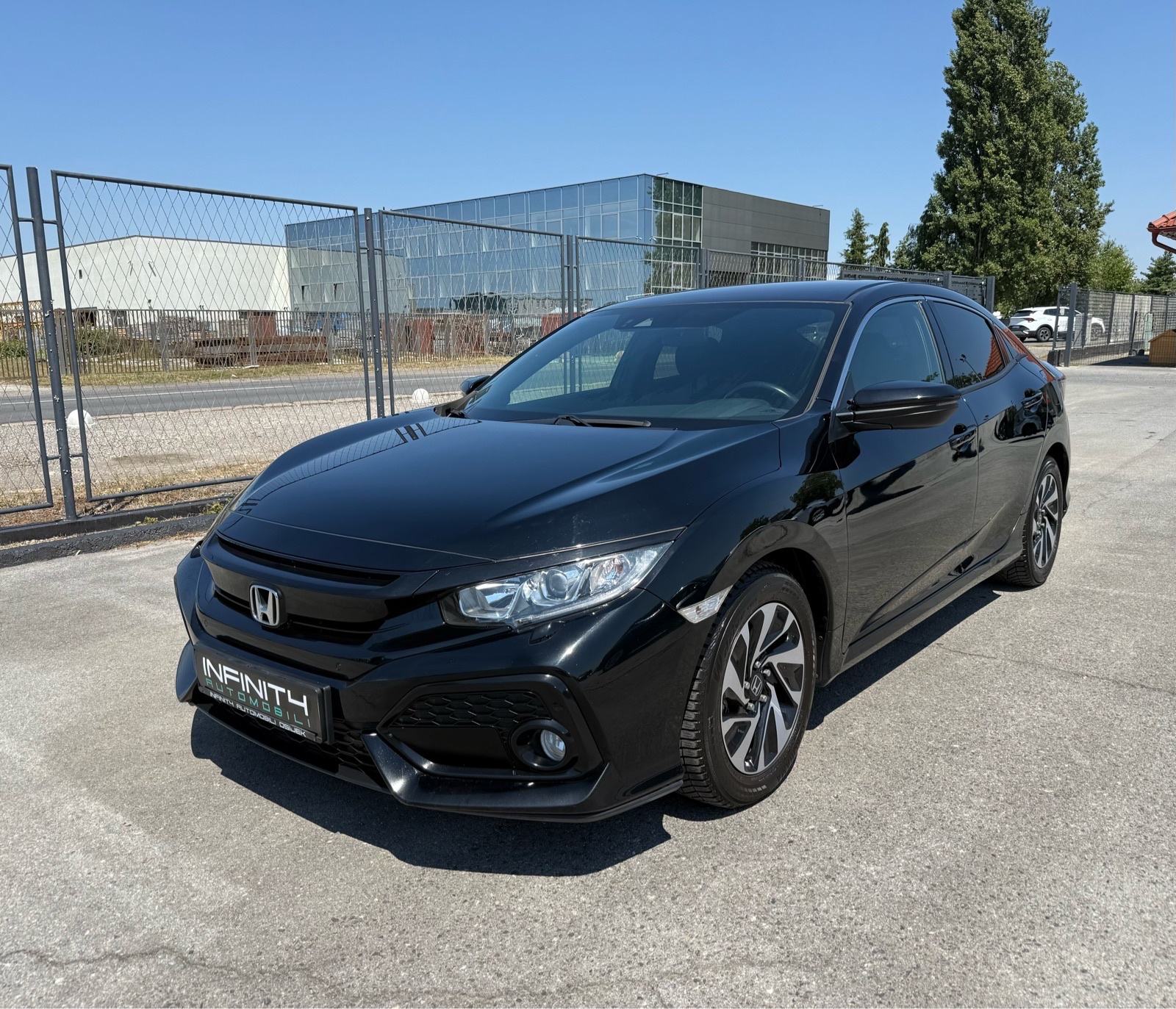 Honda Civic 1,0T LEASING BEZ UČEŠĆA, VELIKI SERVIS, NAVI, 1VL,SERVISNA, pogled izvana - slika 1