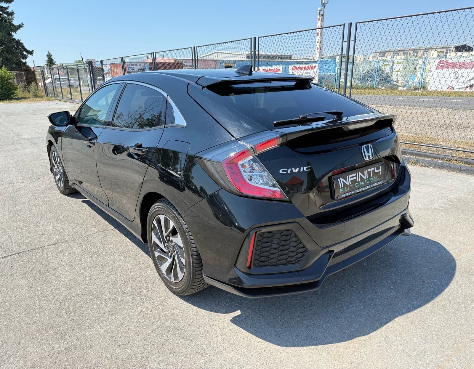 Honda Civic 1,0T LEASING BEZ UČEŠĆA, VELIKI SERVIS, NAVI, 1VL,SERVISNA, pogled izvana - slika 5