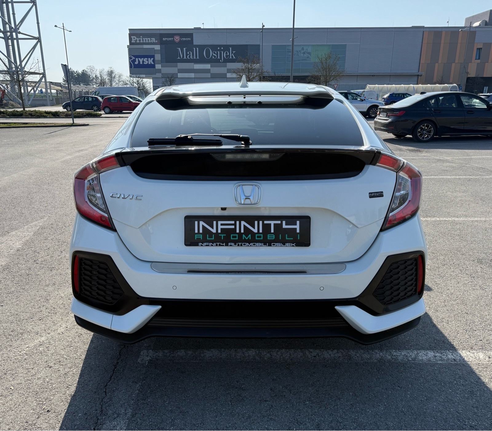 Honda Civic 1,0T AUTOMATIK, NAV, SERVISNA, LEASING RATA 303€,REG:03/27, fotografija 6