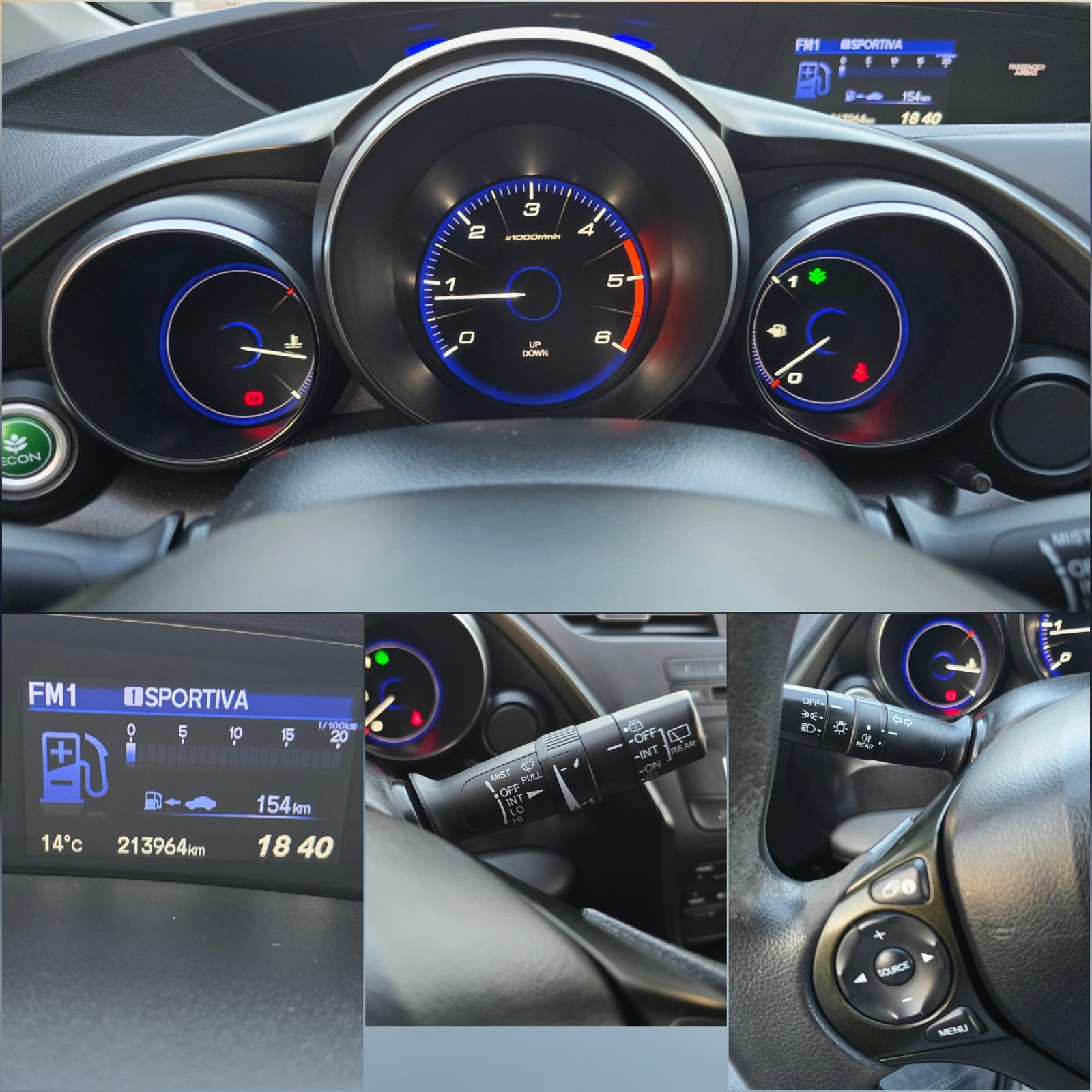 Honda Civic 1,6 i-DTEC 1.Vlasnik, servisna svi servisu u Hondi, PERLA, fotografija 18