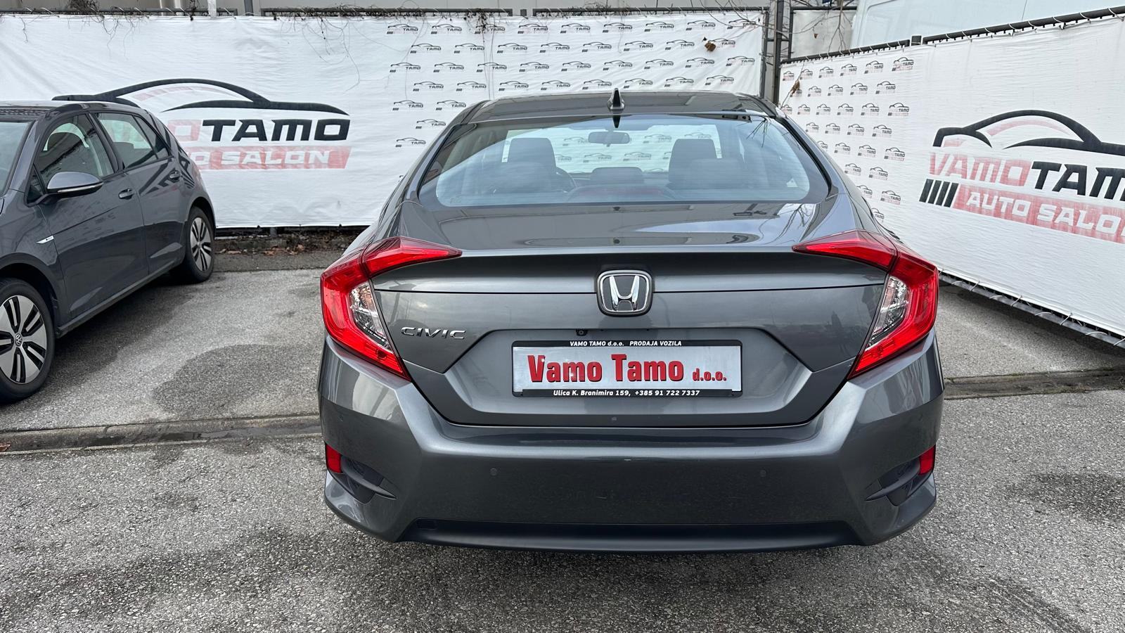 Honda Civic 1.6 DTEC Elegance, navi, kamera, alu felge, jamstvo..., fotografija 4