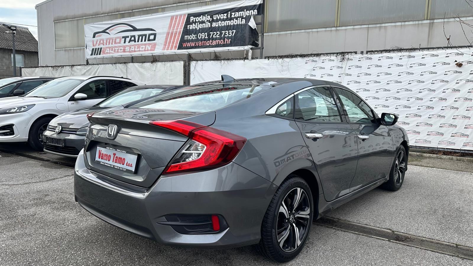 Honda Civic 1.6 DTEC Elegance, navi, kamera, alu felge, jamstvo..., fotografija 5