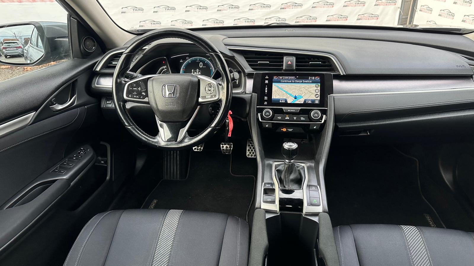 Honda Civic 1.6 DTEC Elegance, navi, kamera, alu felge, jamstvo..., fotografija 9