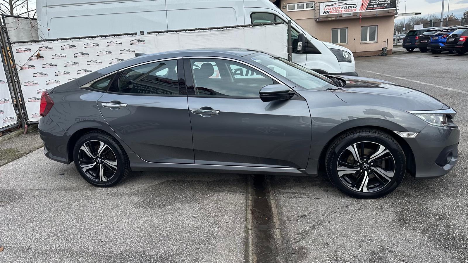 Honda Civic 1.6 DTEC Elegance, navi, kamera, alu felge, jamstvo..., fotografija 6
