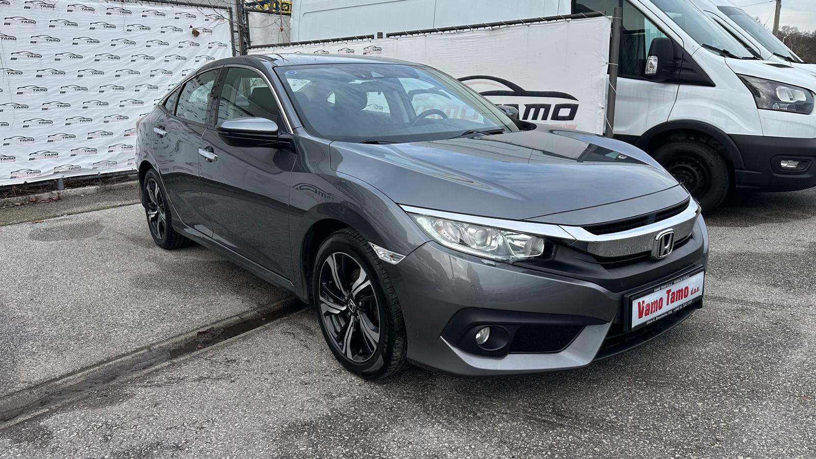 Honda Civic 1.6 DTEC Elegance, navi, kamera, alu felge, jamstvo..., fotografija 3
