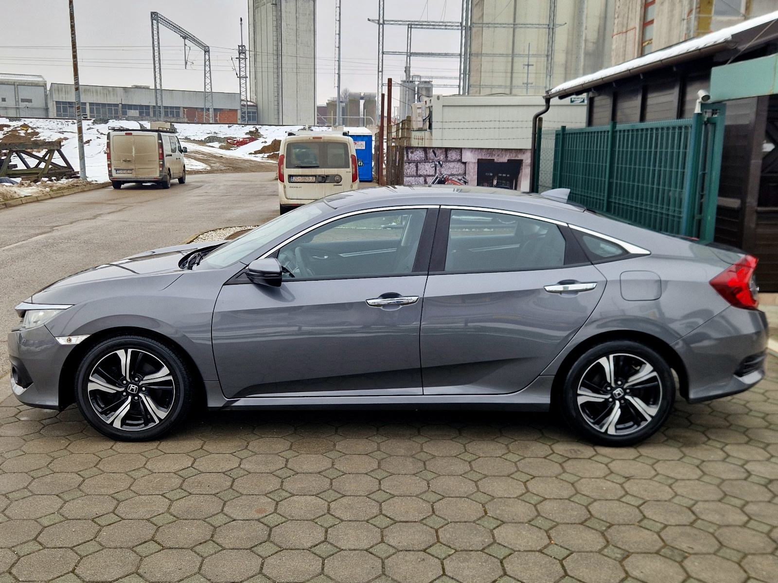 HONDA CIVIC 1.6i-DTEC ELEGANCE - 1.VLASNIK-SERVISNA KNJIGA-TOP STANJE, fotografija 9