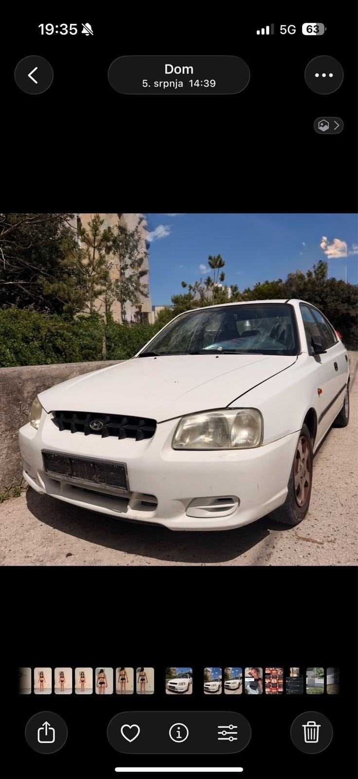 Hyundai Accent, pogled izvana