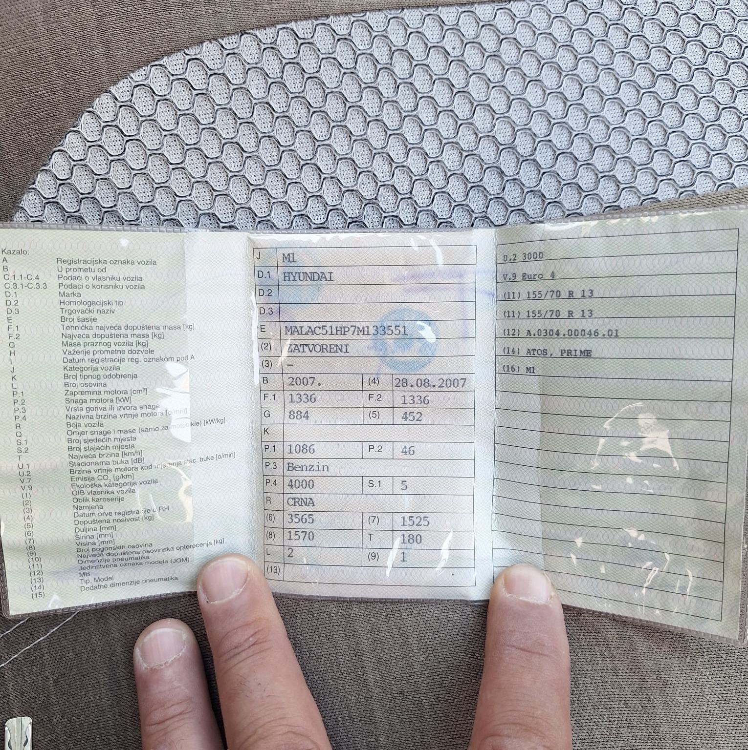 Hyundai Atos 1,1 GL, fotografija 4