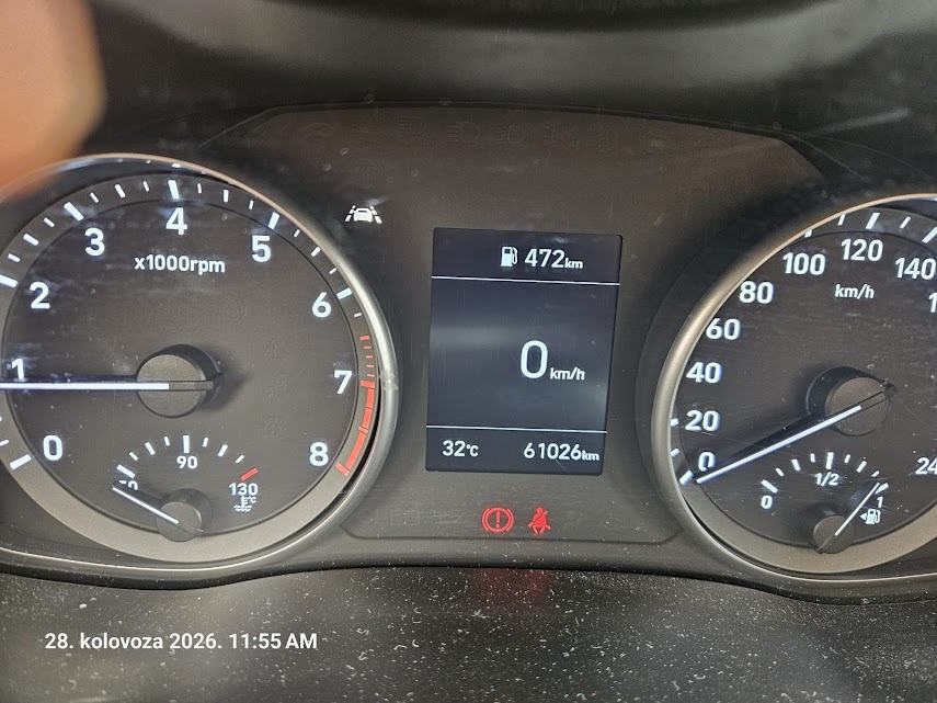 Hyundai i30 1,5 DPI 1 vlasnica, benzin, 61000km, reg.do 6/2027., fotografija 10