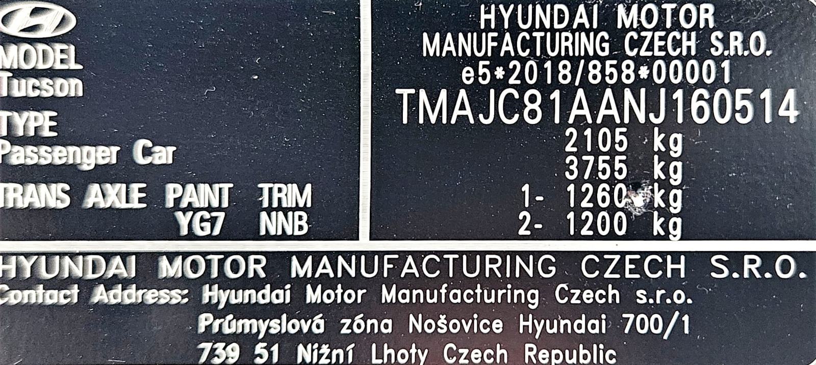 Hyundai Tucson 1,6 CRDi Style Navi 102000 km, fotografija 15