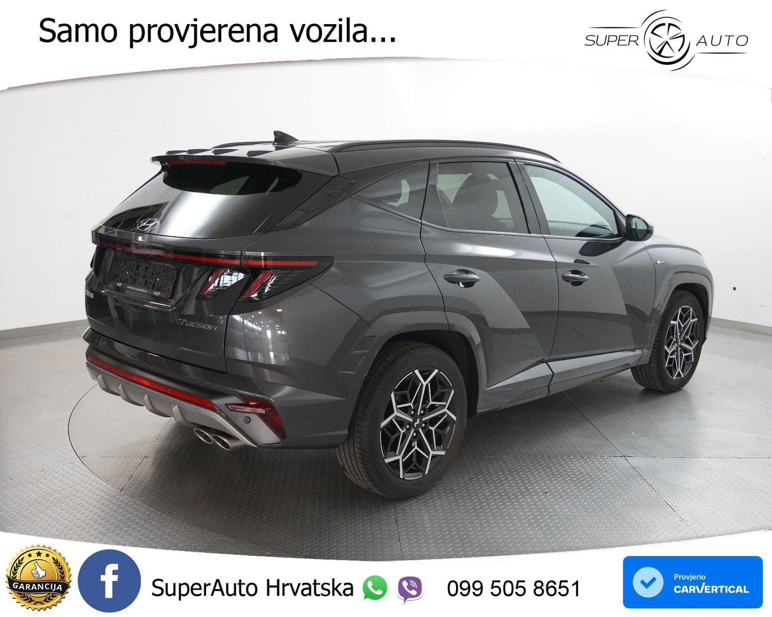Hyundai Tucson 1.6 T-GDI Aut. N-Line 150 KS, ACC+LED+KAM+GR SJED+VIRT+, fotografija 5