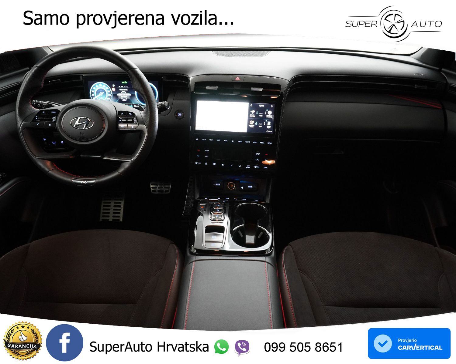 Hyundai Tucson 1.6 T-GDI Aut. N-Line 150 KS, ACC+LED+KAM+GR SJED+VIRT+, fotografija 9