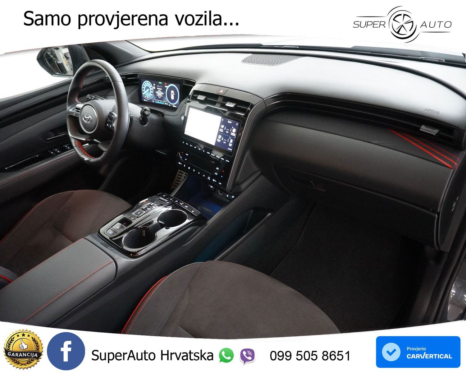 Hyundai Tucson 1.6 T-GDI Aut. N-Line 150 KS, ACC+LED+KAM+GR SJED+VIRT+, fotografija 13