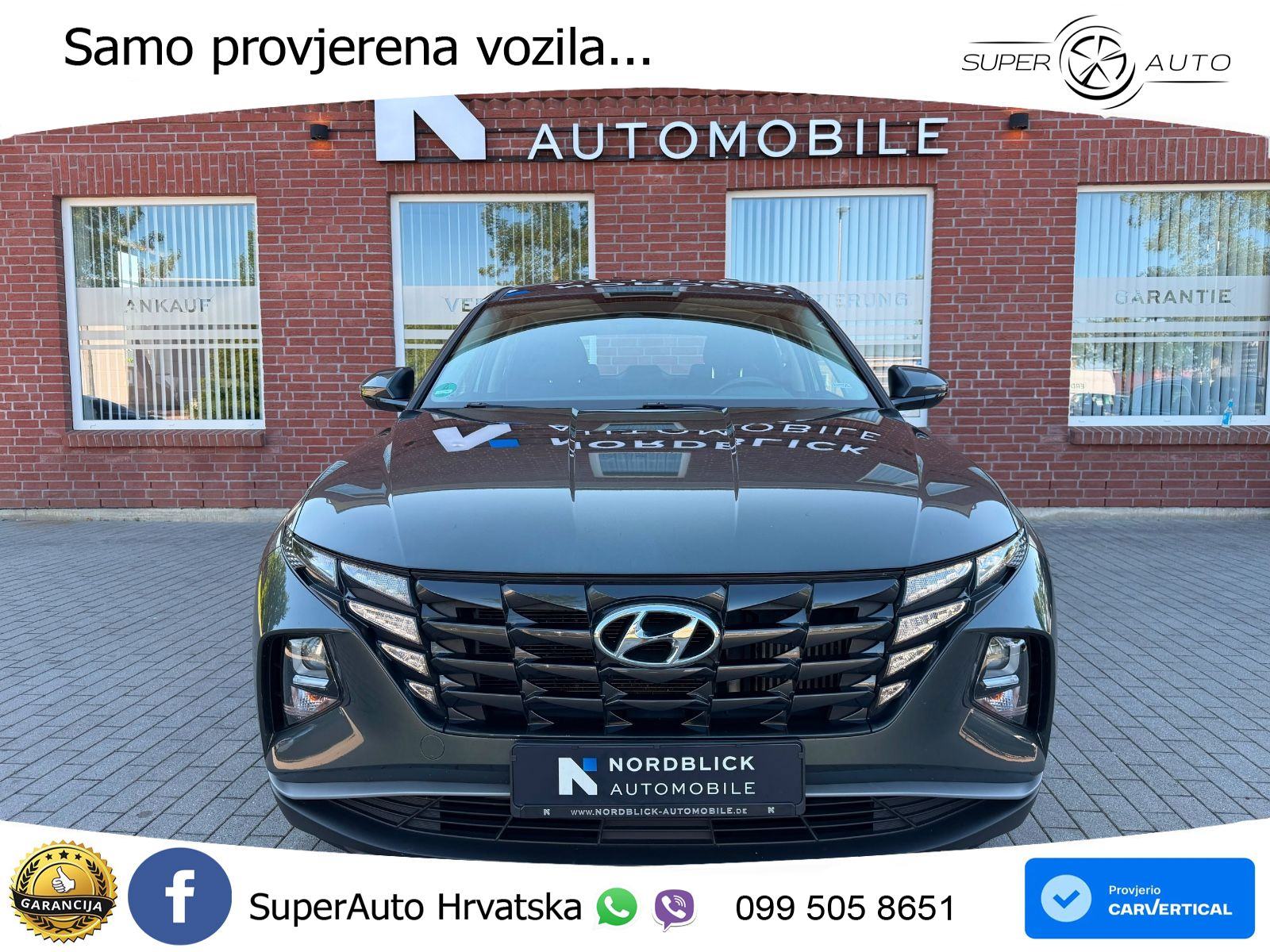 Hyundai Tucson 1.6 T-GDI Select 150 KS, LED+TEM+GR SJED+KAM, fotografija 3