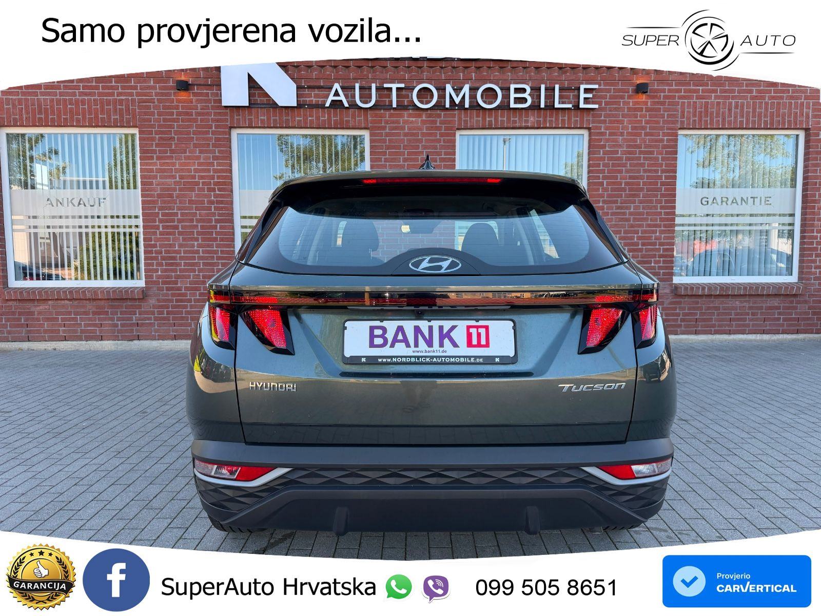 Hyundai Tucson 1.6 T-GDI Select 150 KS, LED+TEM+GR SJED+KAM, fotografija 4