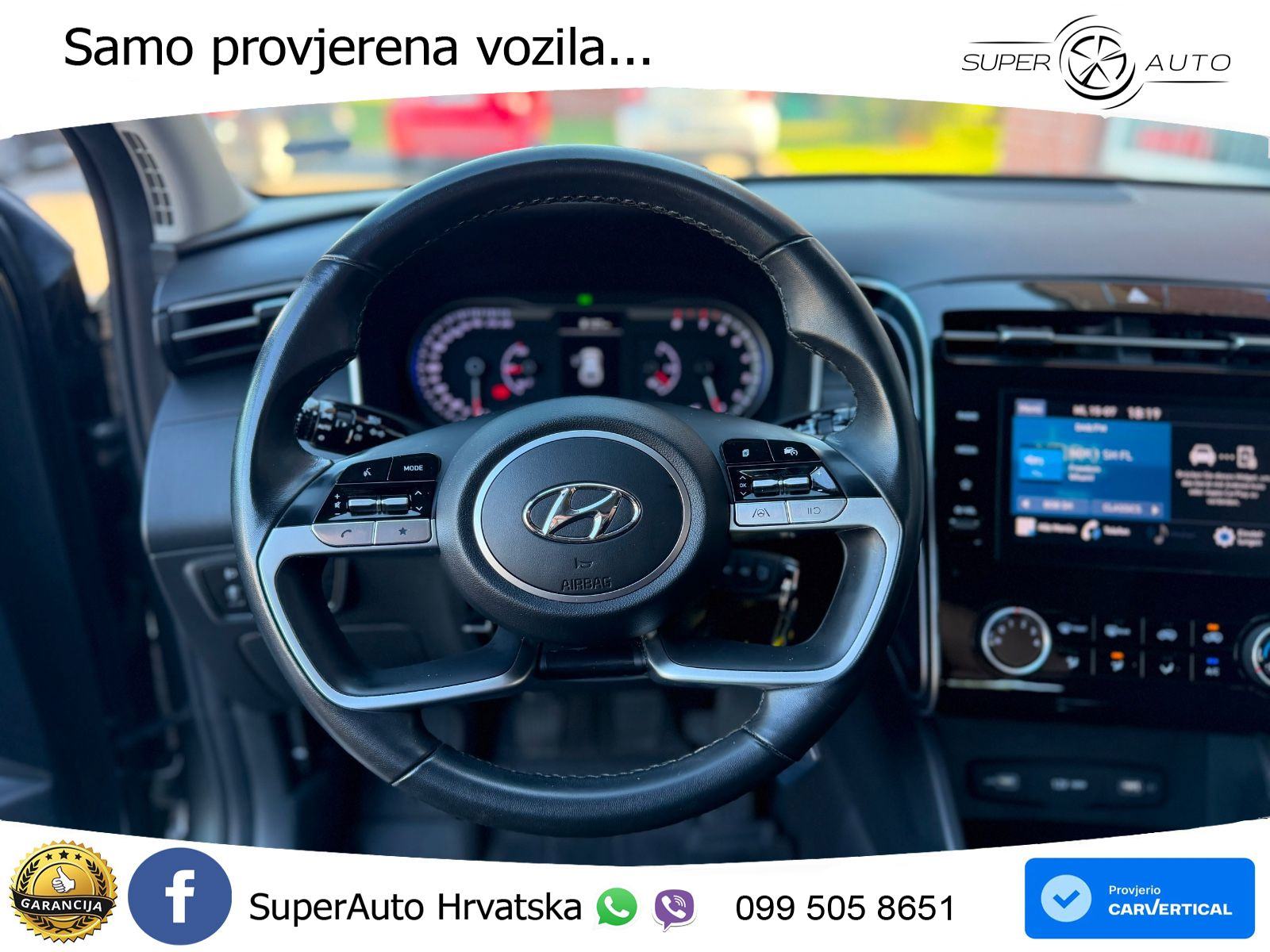Hyundai Tucson 1.6 T-GDI Select 150 KS, LED+TEM+GR SJED+KAM, fotografija 9