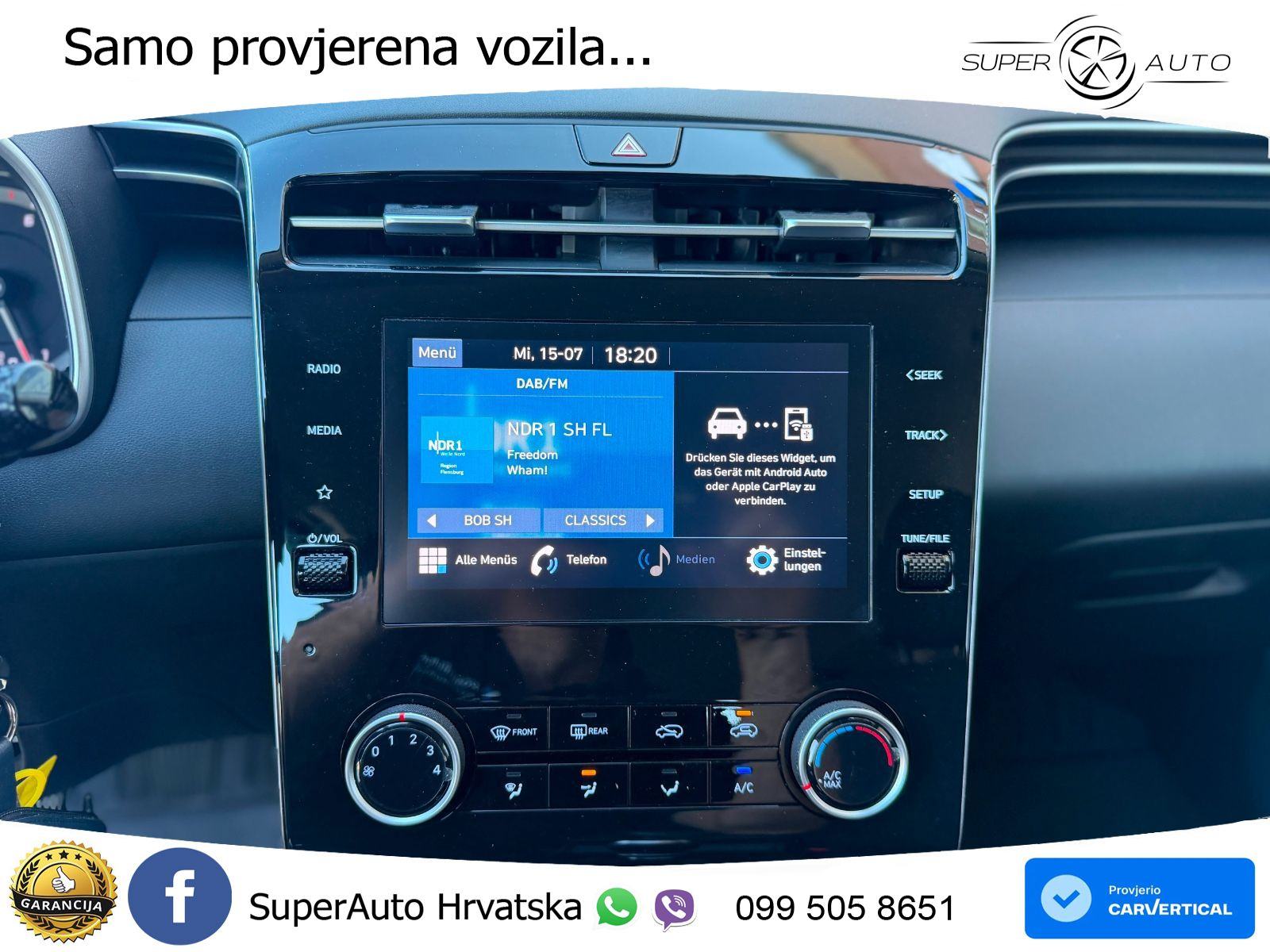 Hyundai Tucson 1.6 T-GDI Select 150 KS, LED+TEM+GR SJED+KAM, fotografija 10