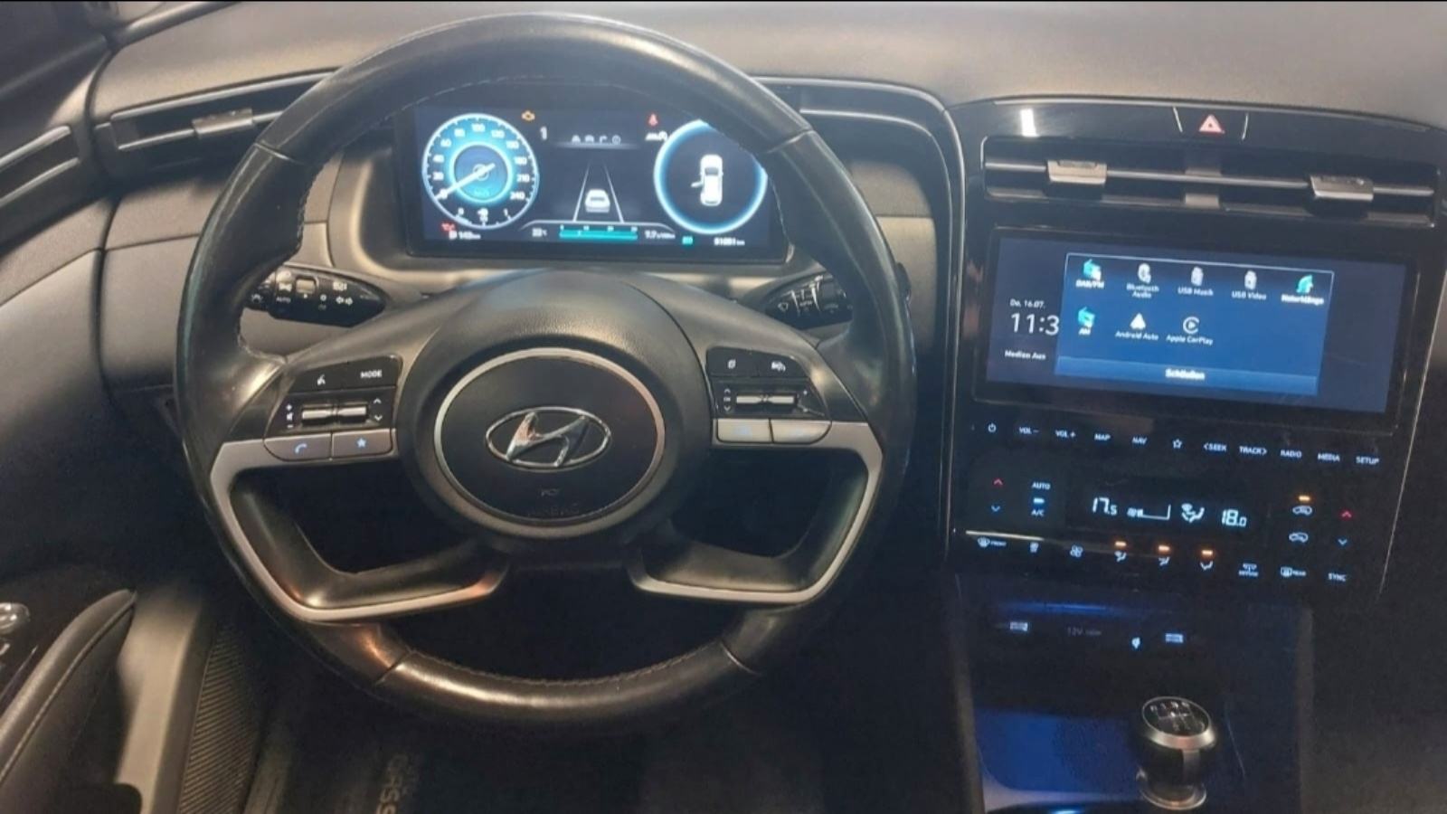 Hyundai Tucson 1,6T 51TKM,SERV.,NAVI.,LED,ALU.,PDC,KAM.,VIRT.,TREND, fotografija 10