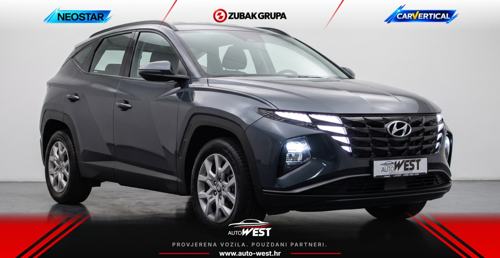 Hyundai Tucson 1,6T COMFORT SAMO 48000 KM KAO NOV!!, fotografija 1