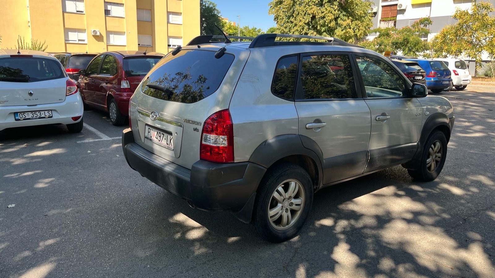 Hyundai Tucson 4X4 2,7 V6 PLIN LPG AUTOMATIK, PRVI VL., KOŽA, KARTICE, fotografija 6