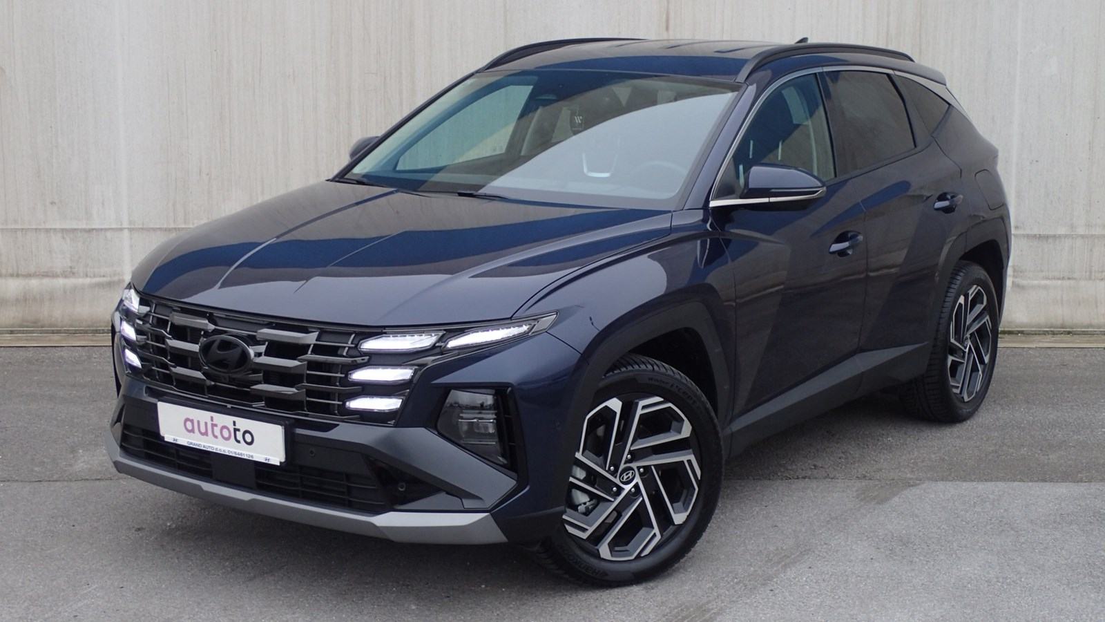 Miniature Voiture Diecast Hyundai Tucson NX4 2020 - Échelle 1:38 Par Welly