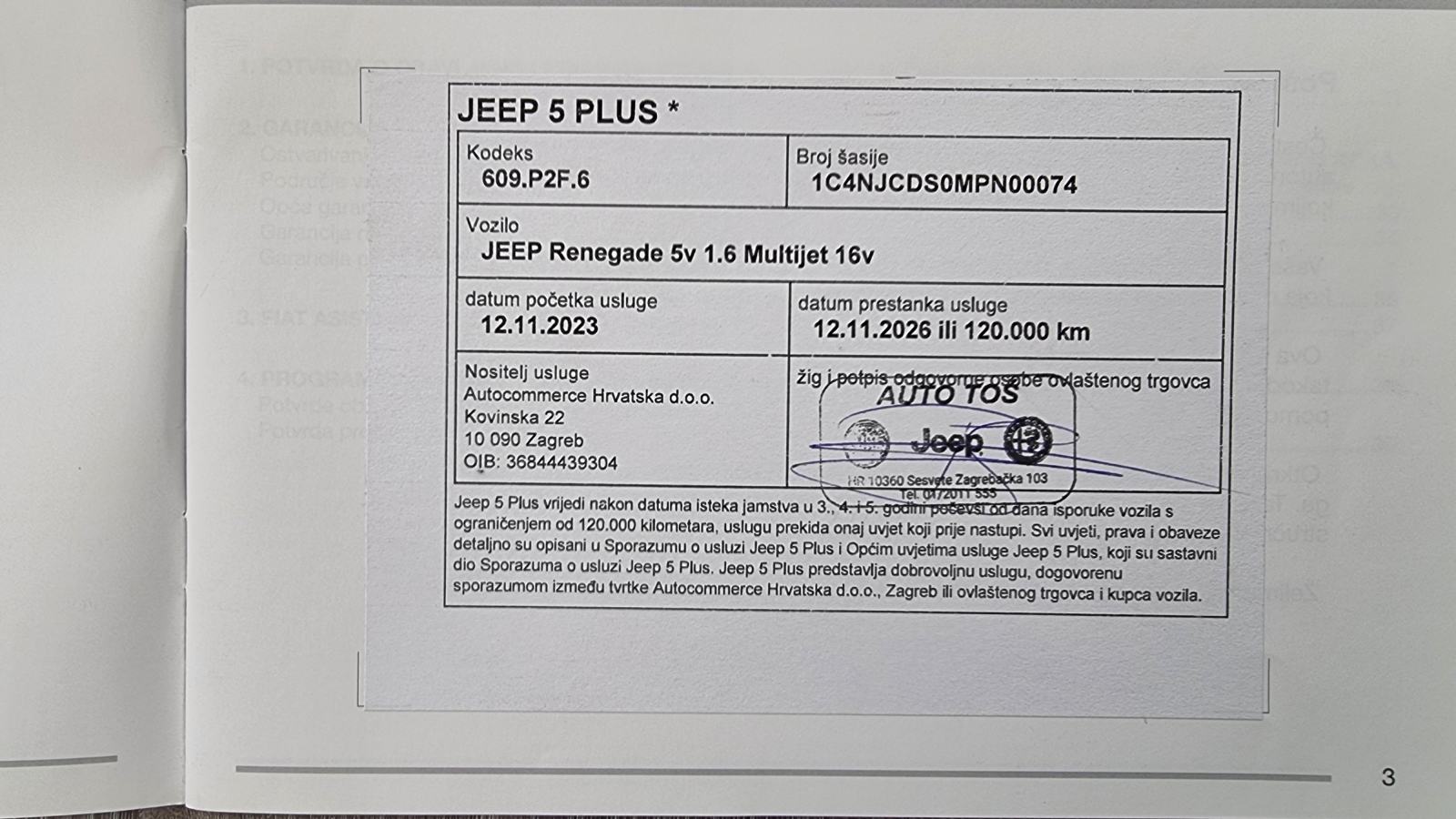 Jeep Renegade 1,6 MultiJet "1.Vlasnik" Nije uvoz" 79.500 km", fotografija 18
