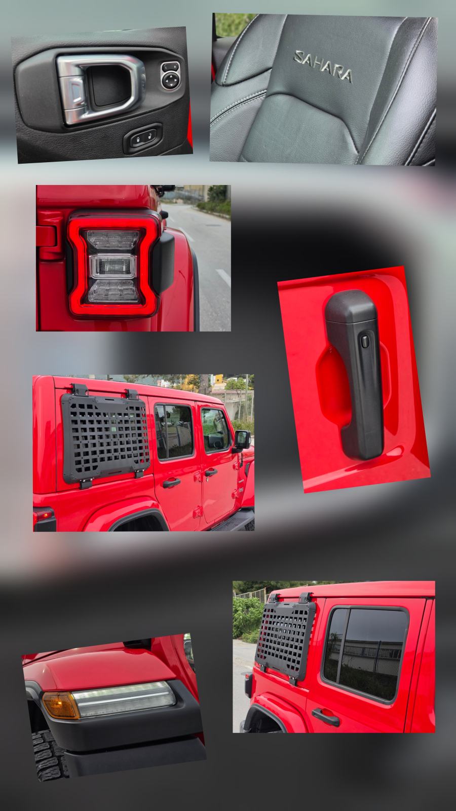 Jeep Wrangler 2.2d 4x4, SAHARA UNLIMITED OVERLAND, 20", reduktor, fotografija 18