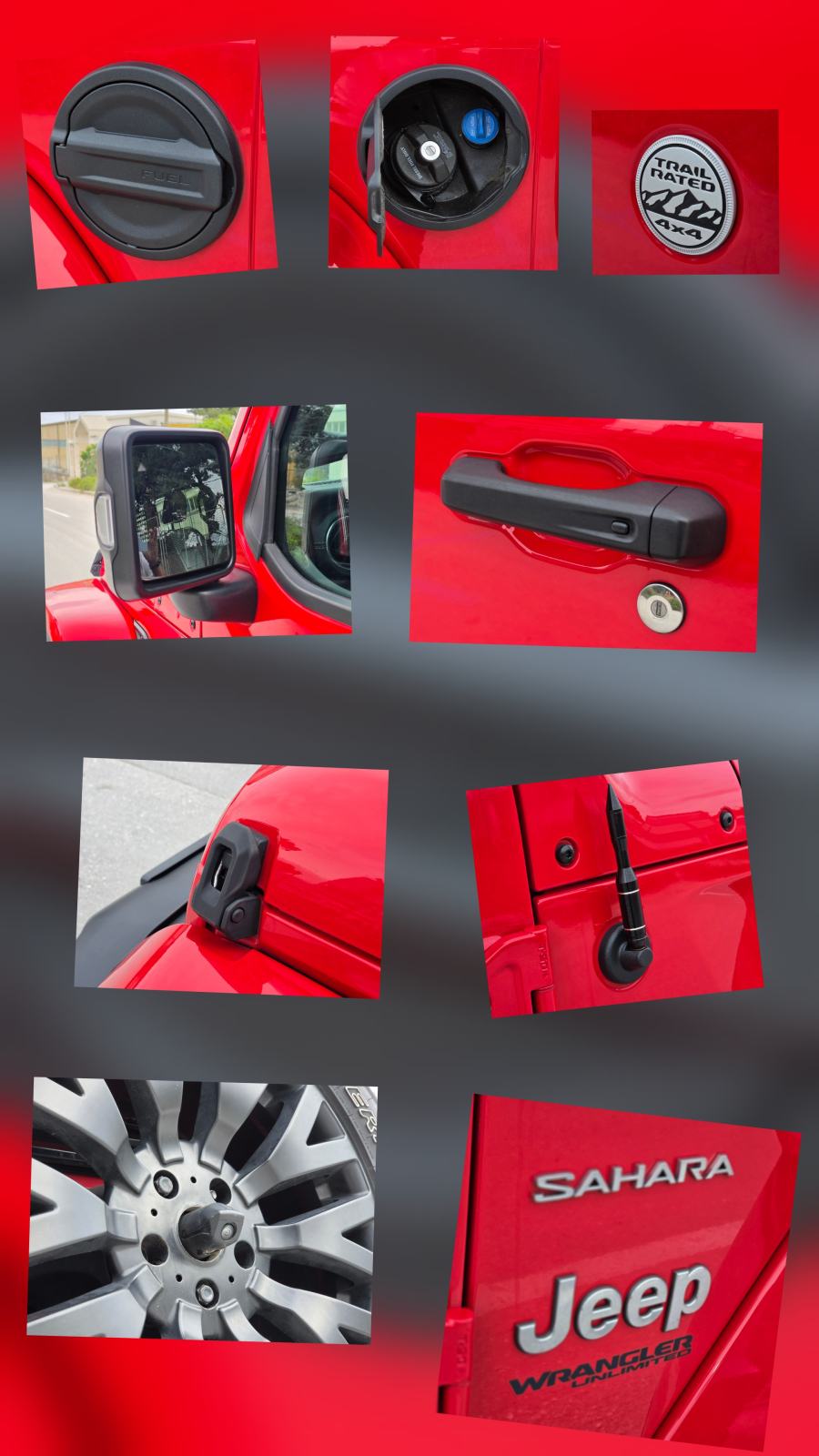 Jeep Wrangler 2.2d 4x4, SAHARA UNLIMITED OVERLAND, 20", reduktor, fotografija 19