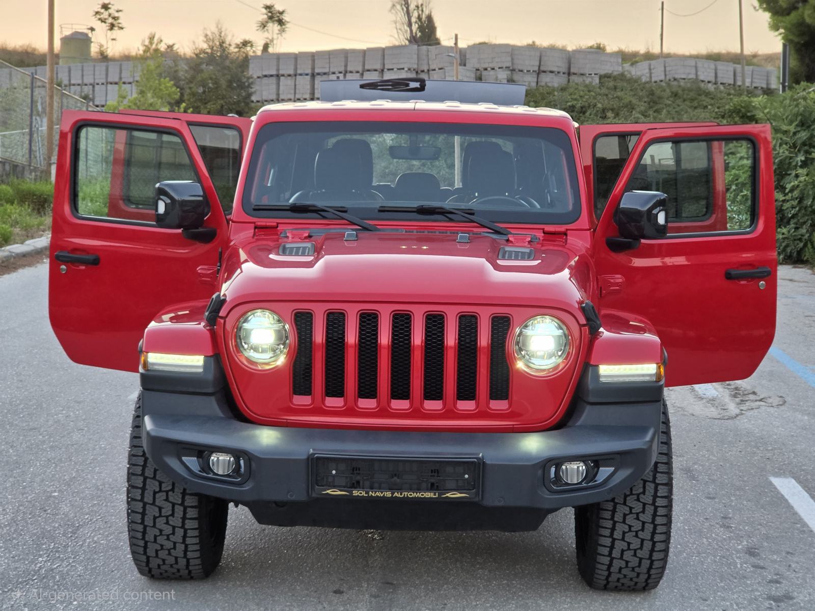 Jeep Wrangler 2.2d 4x4, SAHARA UNLIMITED OVERLAND, 20", reduktor, fotografija 8