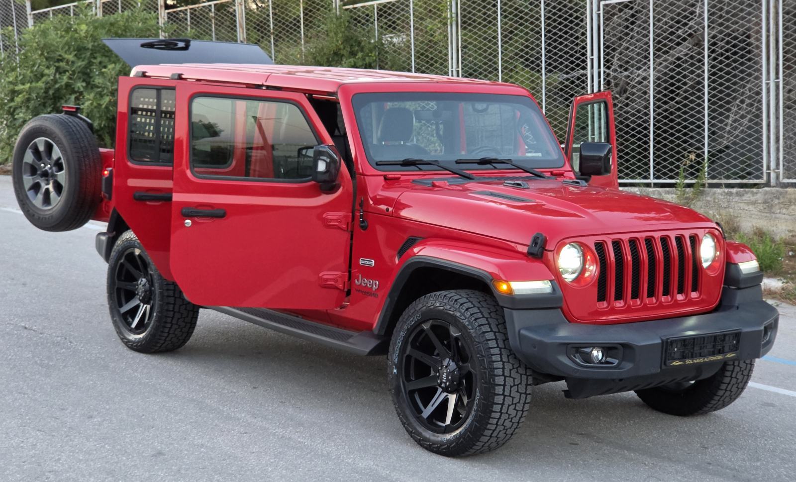 Jeep Wrangler 2.2d 4x4, SAHARA UNLIMITED OVERLAND, 20", reduktor, fotografija 7