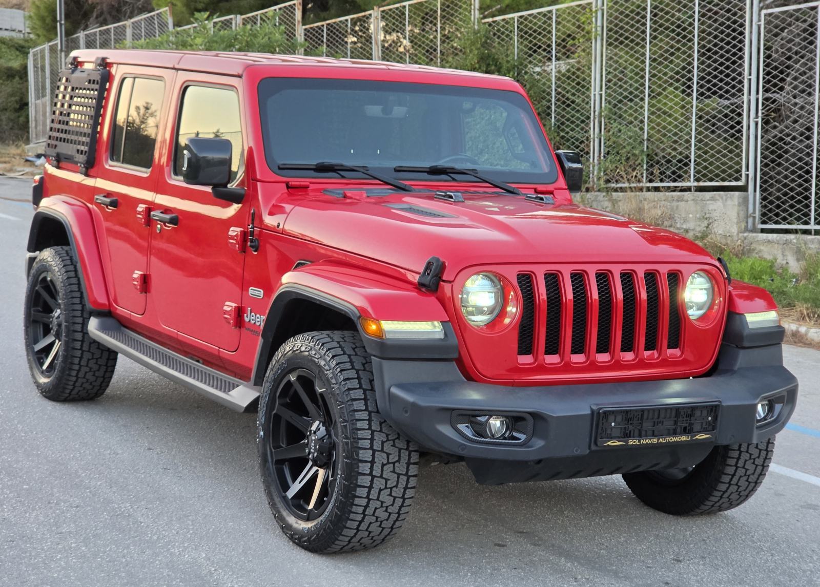 Jeep Wrangler 2.2d 4x4, SAHARA UNLIMITED OVERLAND, 20", reduktor, fotografija 3