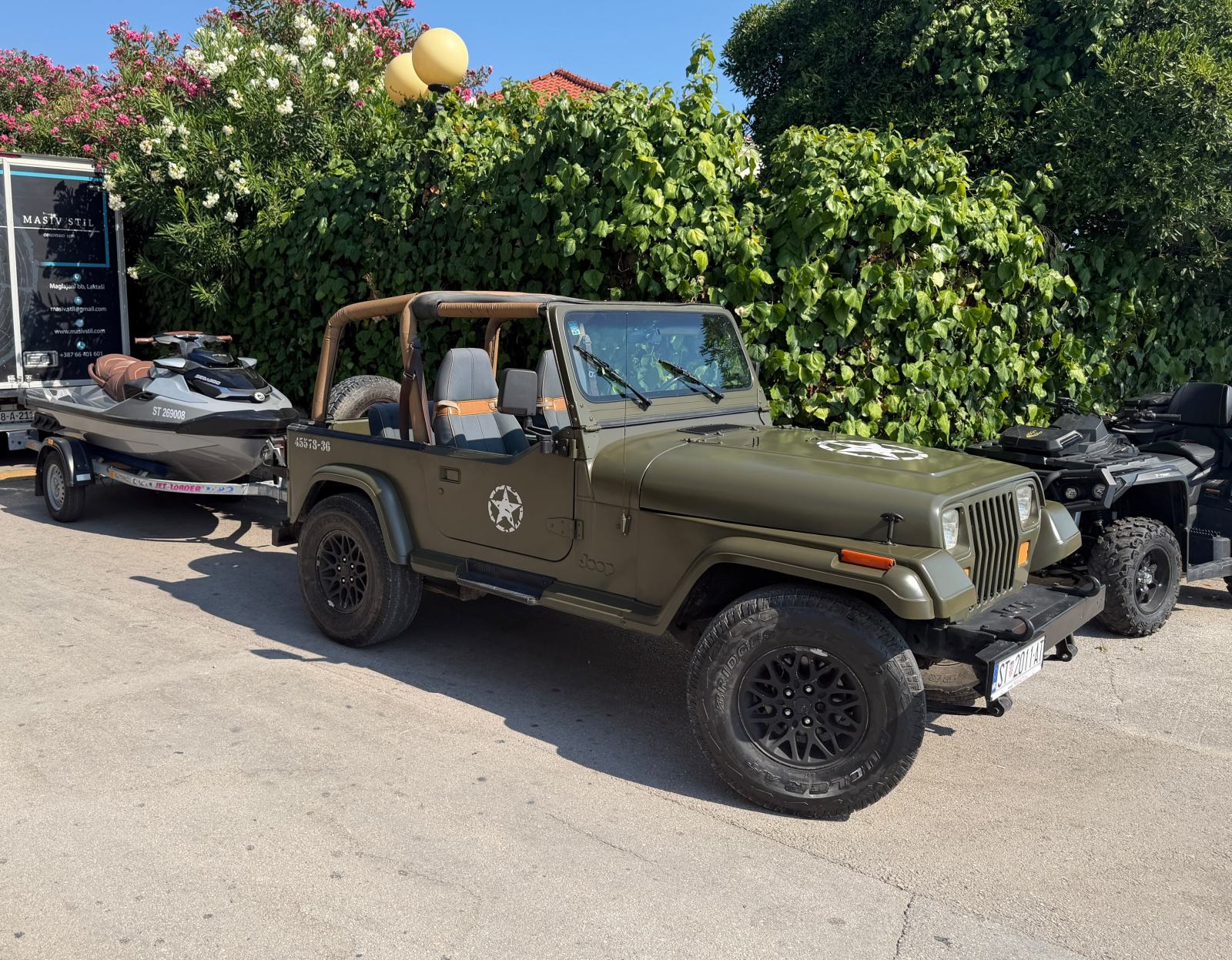 Jeep Wrangler 4,0 YJ SAHARA, pogled izvana - slika 1