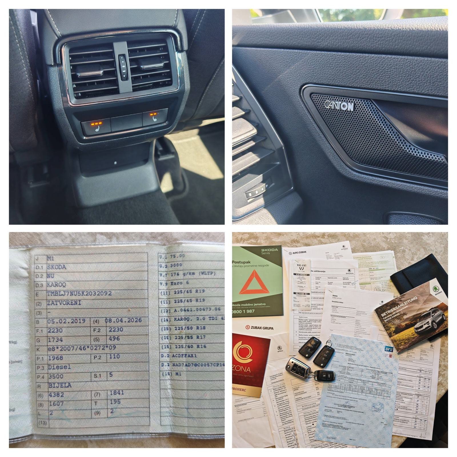 ČITAJ Karoq Sportline 2.0 TDI 4x4 DSG TOP Webasto Canton panoram VIDEO, fotografija 17