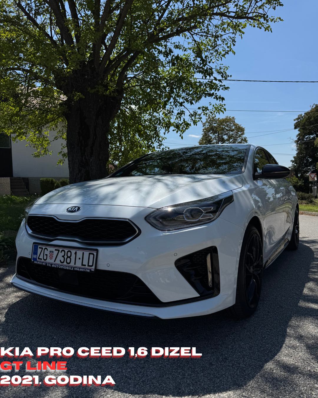 Kia Pro ceed 1,6 DSG**GT LINE**REGISTRIRAN GODINU DANA**, fotografija 1