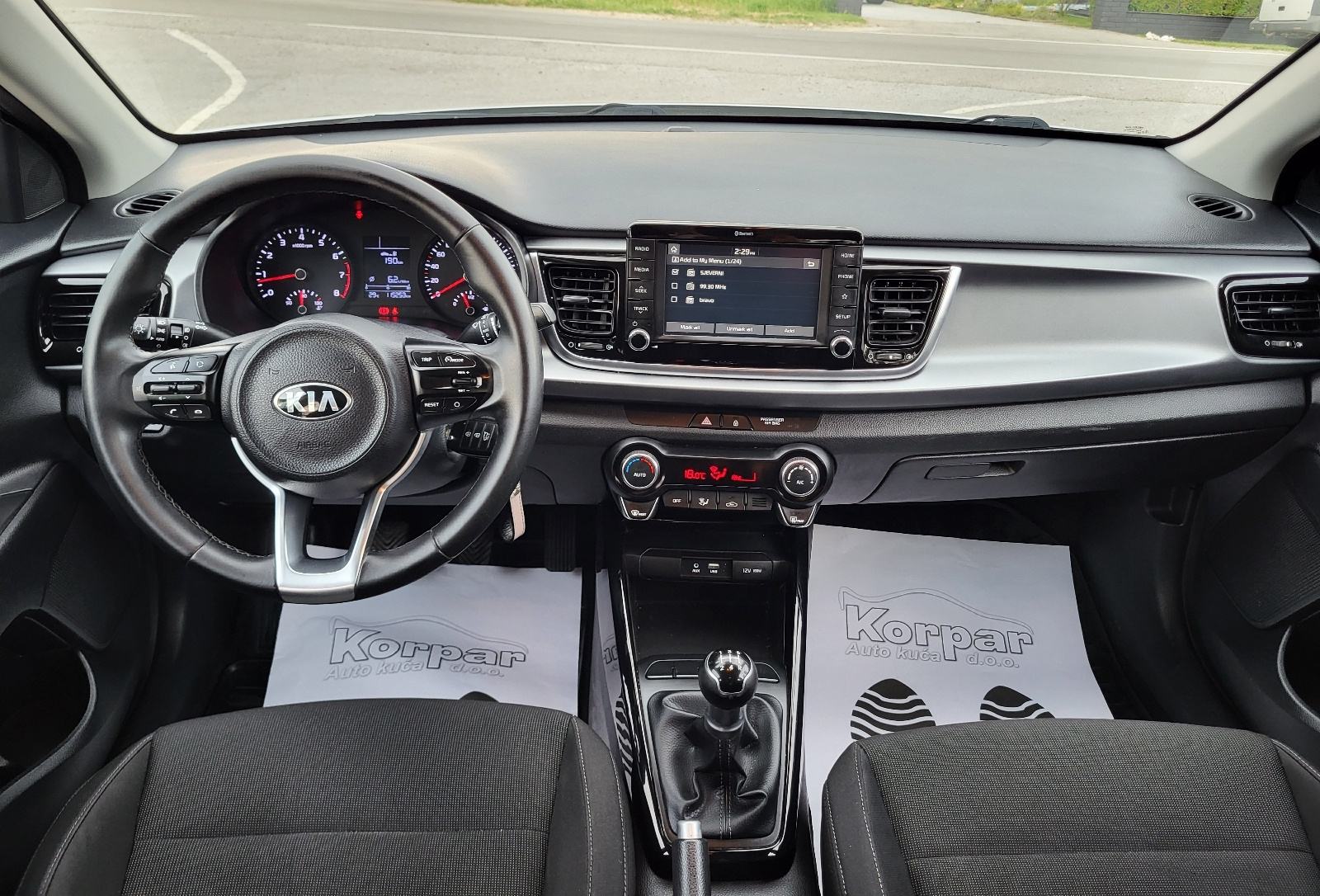 Kia Rio 1,25 GAS EX VISION ISG, 115.000km, KOMPLETNA SERVISNA KNJIGA, fotografija 11