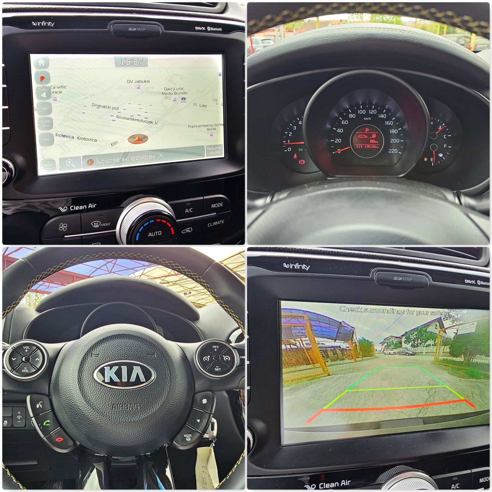 KIA*SOUL*1.6 CRDI-135KS*AUTOMATIC*PREMIUM*KAMERA*NAVI*ALU"18*10990E, fotografija 17