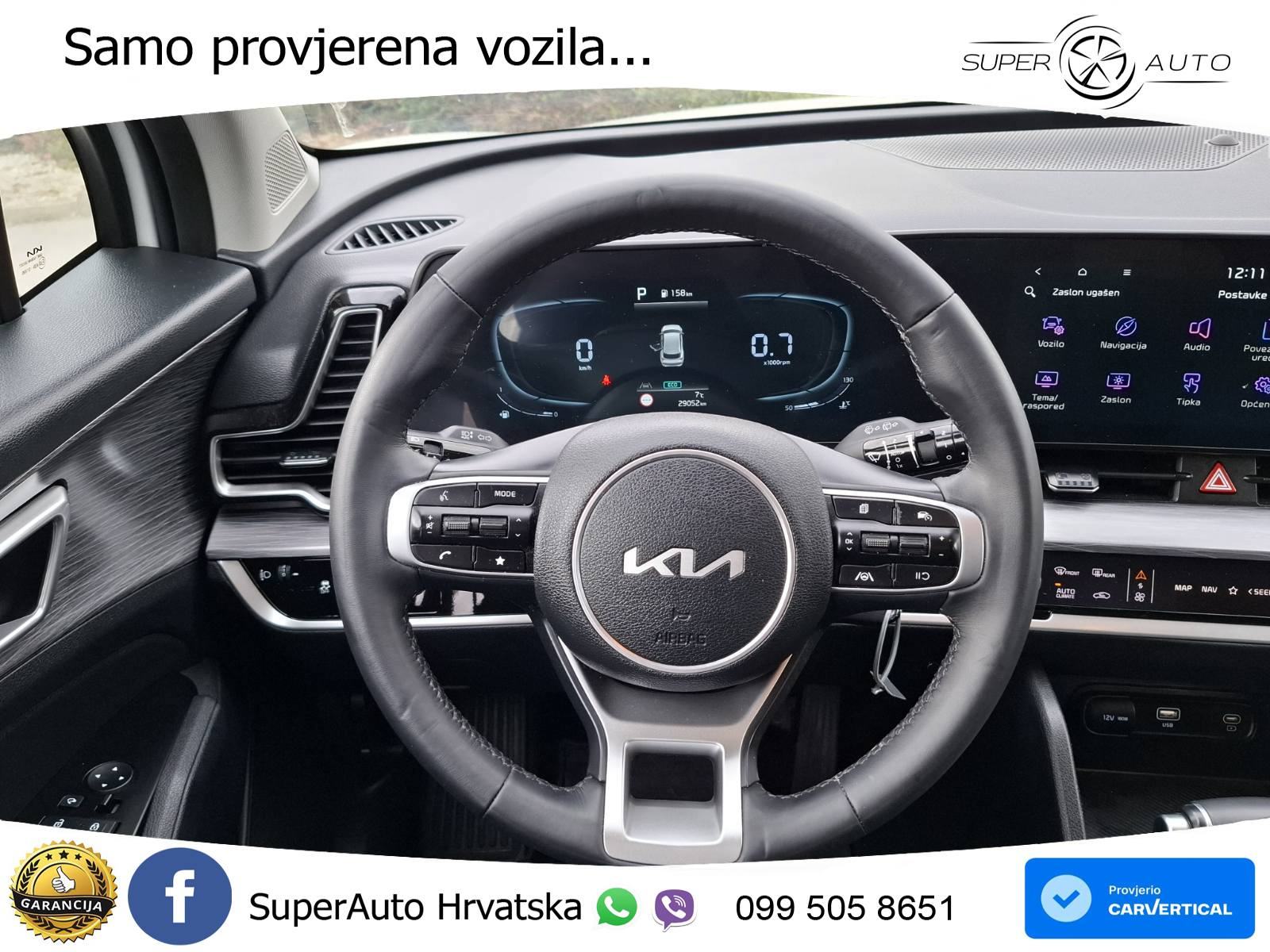 Kia Sportage 1.6 T-GDI Aut. LX Fresh 160 KS, REG 10/26 LED+KAM+GR SJED, fotografija 11