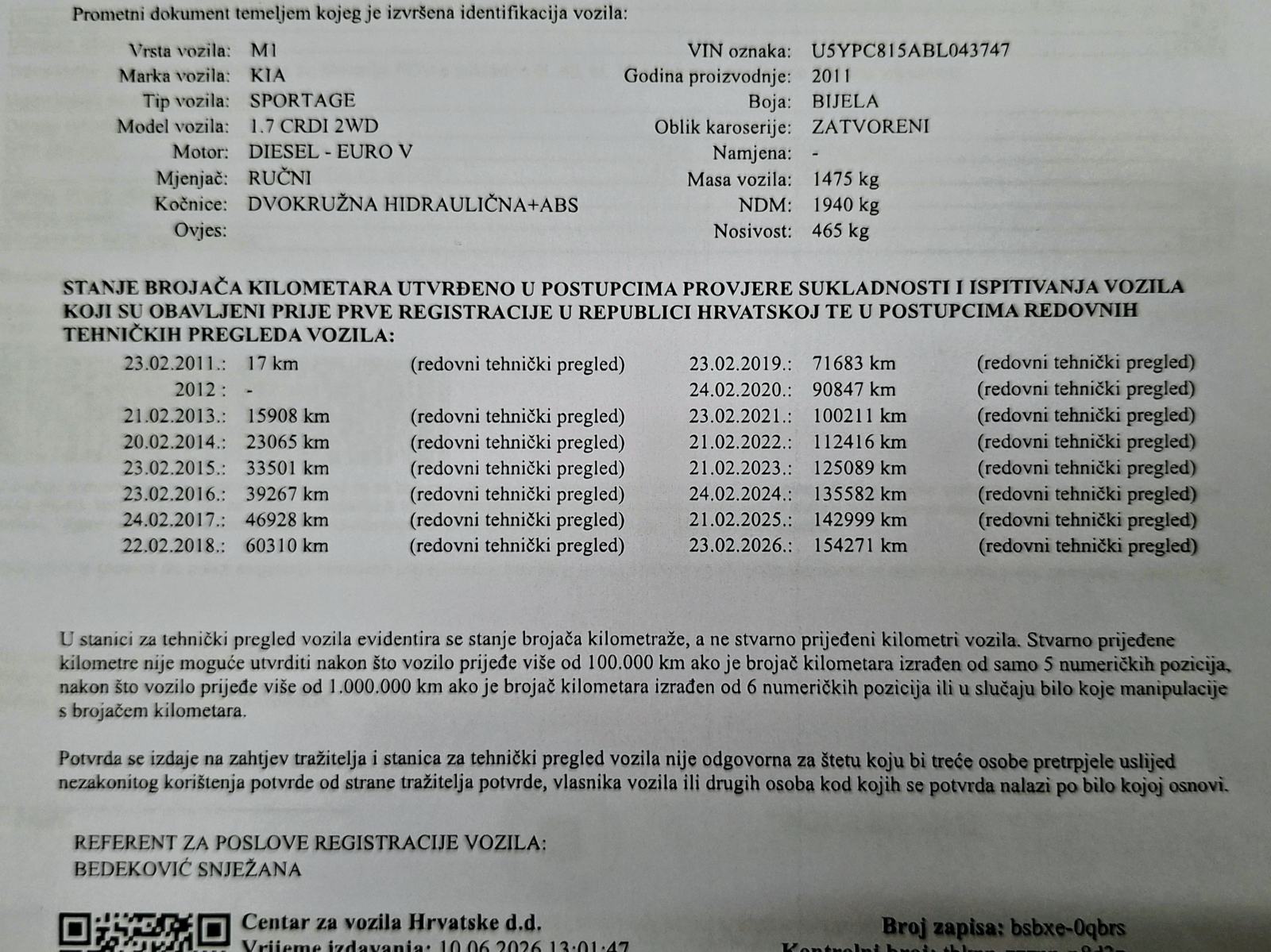 Kia Sportage 2WD 1,7 CRDi **KLIMA** KOŽA **KREDIT-KARTICE** ODLIČAN, fotografija 10